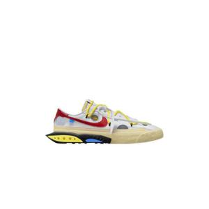 Nike나이키 x 오프화이트 블레이저 로우 77 화이트 앤 유니버시티 레드 DH7863-100