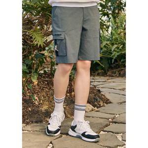 [챌린저]남성 라이트웨이트 5부 카고 반바지 차콜_CHE2MHP5252CH