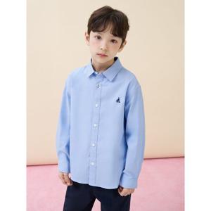 [빈폴키즈] 옥스포드 셔츠 & 넥타이 세트  블루 (BI6164UE1P)