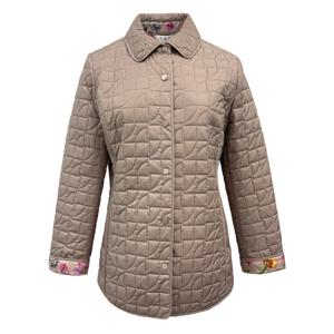 [조순희]플로럴블럭 퀼트 경량패딩 (JNWJ401)