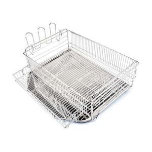 올스텐 식기건조대 1단 304/물빠짐 주방선반 싱크대 식기건조대 설거지건조대 접시정리대 설거지통 그릇정리대 물빠짐트레이 올스텐식기건조대