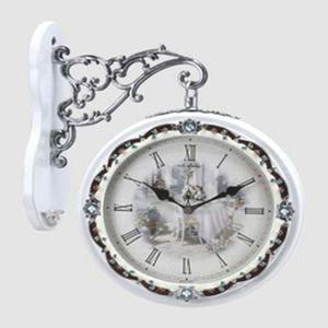 RAM-DA-153-34 TW 양면시계 벽시계 집들이 개업 무소음 벽걸이