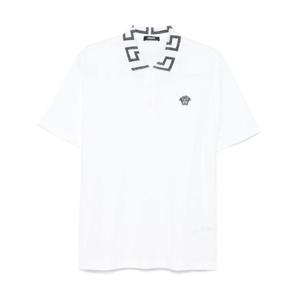 25SS 베르사체 폴로 티셔츠 A874021A061992WV40 WHITE DOM