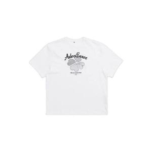 Ader Error아더에러 테버 로고 티셔츠 화이트 BMADSSTS0102WH