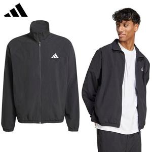 아디다스 에센셜 우븐 스몰 로고 윈드 브레이커 바람막이 JM1772