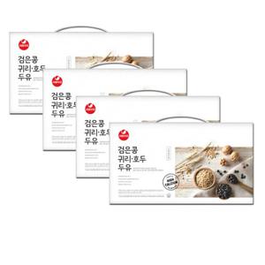 [서울우유] 검은콩귀리호두두유 190mlx80팩 빨대포함