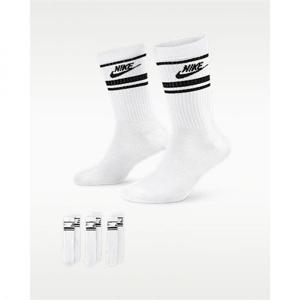 나이키 스포츠웨어 드라이 핏 에브리데이 에센셜 크루 삭스(3켤레) - 화이트블랙블랙 DX5089-103 276027 (DX5089-103)