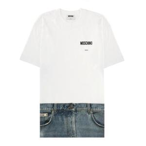 모스키노 탑 07230541 1001 WHITE