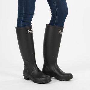 바버 여성 애비 톨 웰링턴 레인부츠 (LRF0083BK11)