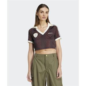 아디다스 레트로 스포츠 크리켓 인스파이어드 크롭 저지 - 브라운 KA4378 249218