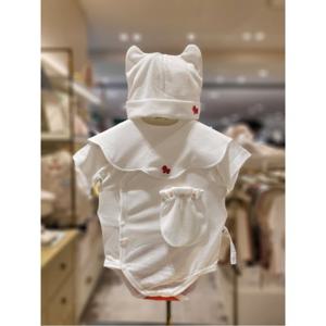 에뜨와 (2026SS)하티배내수트3PCS SET모자 (07T317906HKA)