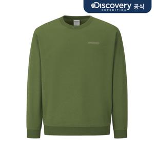 [디스커버리] 덴버 스몰로고 맨투맨 (KHAKI) DXMT33061-KAS