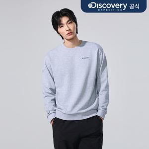 [디스커버리] 덴버 스몰로고 맨투맨 (M/GREY) DXMT33061-MGS