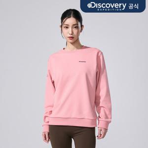 [디스커버리] 덴버 스몰로고 맨투맨 (Peach) DXMT33061-PCS