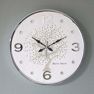 행운나무 무소음 벽시계(대) 아이보리 벽시계 벽걸이시계 인테리어벽시계 예쁜벽시계 인테리어소품
