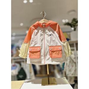 블루독베이비 10 26SS 신상(OR) UV차단 컬러블럭점퍼 (4611411004)