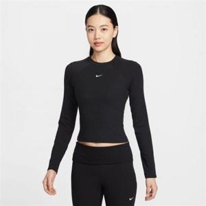 나이키 스포츠웨어 칠 니트 여성 롱슬리브 골지 탑 - 010 IF0237 307351