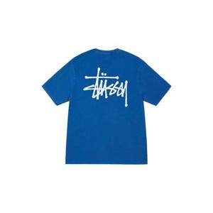 Stussy스투시 베이직 스투시 피그먼트 다이드 티셔츠 블루 2022 1904838