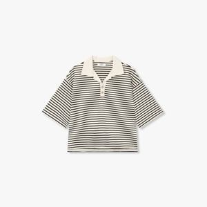 [톰보이]스트라이프 카라 티셔츠_9176222999