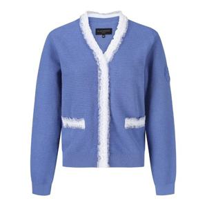 [세인트앤드류스]여성 레이스 프릴 니트 가디건 821E1SD101