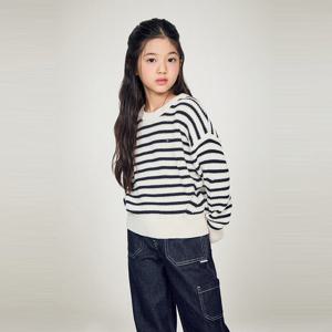 [공식][타미힐피거] 에센셜 스트라이프 스웨터 (T42E7WWO550GT10A4)