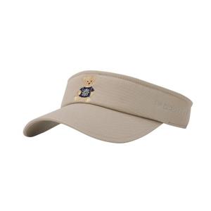 [세인트앤드류스]공용 테디베어 자수 썬바이저 831E1CPA01
