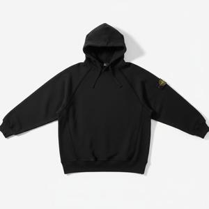 STONE ISLAND 6100023 BRUSHED ORGANIC COTTON FLEECE (K2S15 6100023 S0A20 V0029) (래글런 슬리브 오버사이즈 핏 후드 스웨트셔츠)