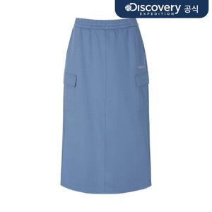 [디스커버리] 여성 테크 니트 트레이닝 카고 스커트 (D/BLUE) DWTP4A061-BLD