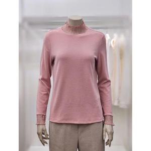 프렐린 세이브존02 시스루배색하이넥티셔츠 RTP261S12