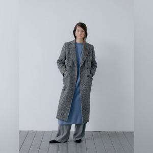 [쥬크]울 블렌디드 더블 롱 코트 (Z254MSG003)