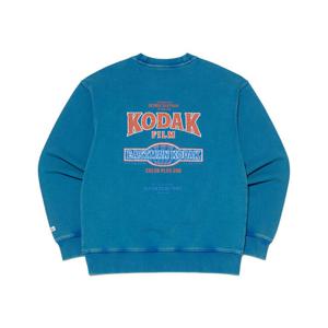 [코닥]코닥 스노우 워싱 그래픽 맨투맨 K6123LFSO1SBL