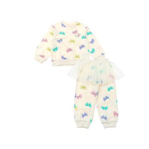 [프렌치캣(백)]IV 리본나염 MTM상하복셋트(Q51DKT290KP180)