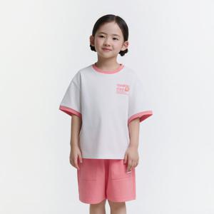 [무료반품][내셔널지오그래픽키즈]K252UPB310 토들러 H/SET CORALPINK