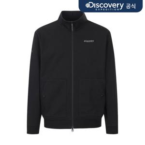 [디스커버리] 남성 에센셜 니트 트레이닝 하이넥 자켓 (BLACK) DMTR37061-BKS