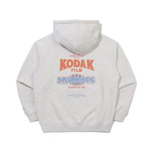 [코닥]코닥 스노우 워싱 그래픽 후드 티셔츠 K6123LHDO1WMG