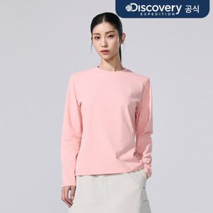 [디스커버리] 여성 기능성 라운드 긴팔티셔츠 (L.Peach) DWRL44061-PCL