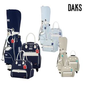 닥스골프 여성 휠 골프백 보스턴백 캐리어 보스턴백 3종 세트 DKCB/DKBB/DKTCB-033L
