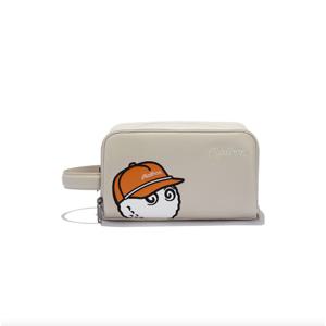 말본 골프 클럽하우스 시그니처 파우치 B1 M6143PBG01 BEI BLU GRN