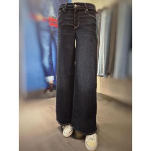 [리바이스] 여성  318 쉐이핑 와이드 레그진 001PZ-0012 다크블루