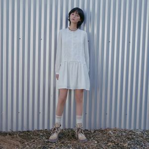 [랩]레이스 프릴 핀턱 미니 원피스(AS1WO263)