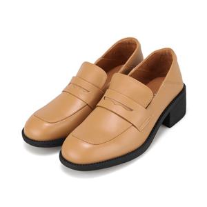 [BABARA] 바바라 소가죽 베이직 여성 로퍼 BBJ139BE