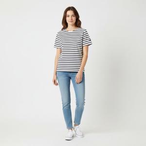 세인트제임스 반팔티 레반트 모드 E 스트라이프 여성 2068-50