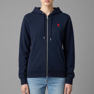 [국내배송]아미 아미 드 꾀흐 여성 후드 집업 클래식핏 BFUSW435 730 430 매니아온