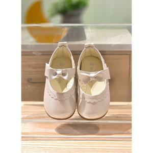 압소바 HK(아기구두)블루밍 펀칭구두(실버)26년봄신상 (1A1A31902)