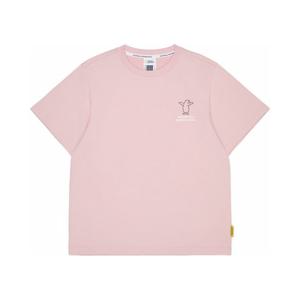 [무료반품][내셔널지오그래픽키즈]K265UTS950 동물 실루엣 반팔 티셔츠 SILVER PINK