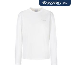 [디스커버리] 여성 기능성 라운드 긴팔티셔츠 (WHITE) DWRL44061-WHS