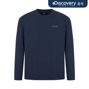 [디스커버리] 남성 기능성 라운드 긴팔티셔츠 (D/INDIGO) DMRL33061-IND