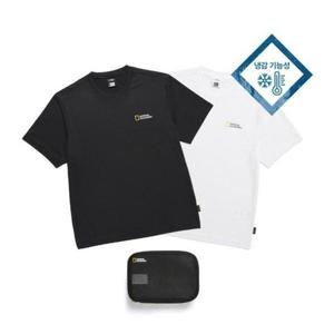 내셔널지오그래픽 N265UPA010 남녀공용 메이스 기능성 2PACK 반팔 티셔츠 3가지색상 332000