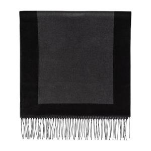 생로랑 실크 자카드 캐시미어 스카프 7948613Y009 1261 GREY