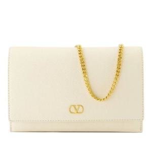 발렌티노 V로고 폴드오버 가죽 체인 숄더백 8W2P0AT7SNP I16
